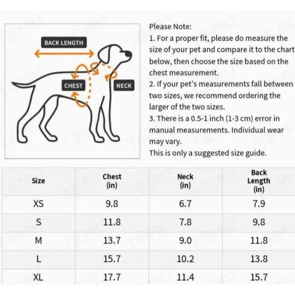 Dog Pet Cat XXL Blue Dress NWOT - Picture 3 of 3